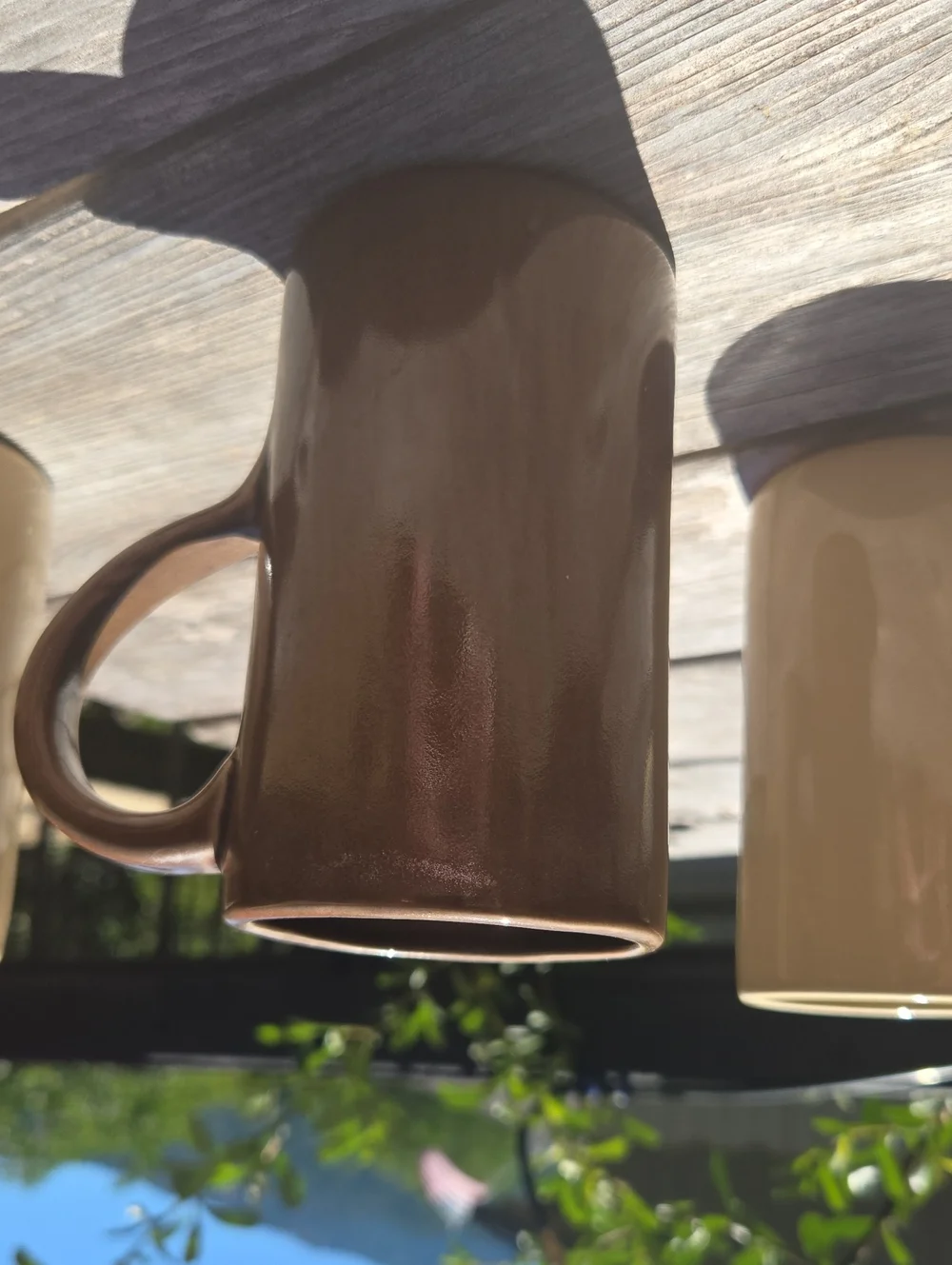 Vintage Pottery Barn Studio by Barbara Eigen Mugs Set Of 3